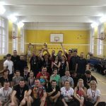 Волейбольный турнир среди родителей учеников Московских школ