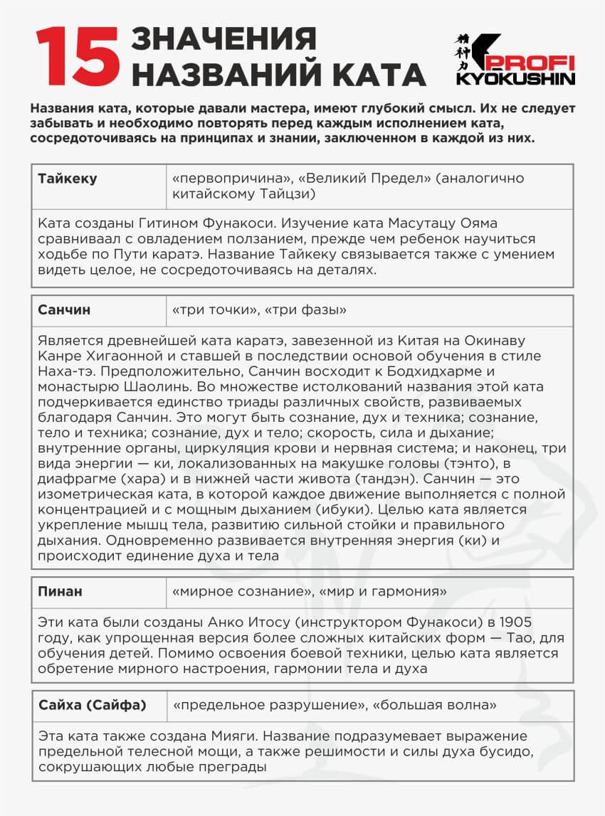 Словарь-классификатор терминов каратэ – Международный союз «Киокушин Профи»