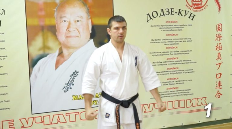 Ката Пинан Ич — техника удара, боевая техника в каратэ