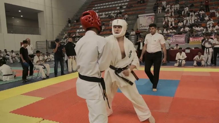 Яковлев Илья на Международном чемпионате ИРАНА по кумитэ и ката, октябрь 2022