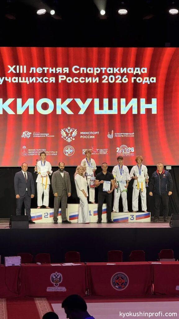 Бронза Спартакиады учащихся России!